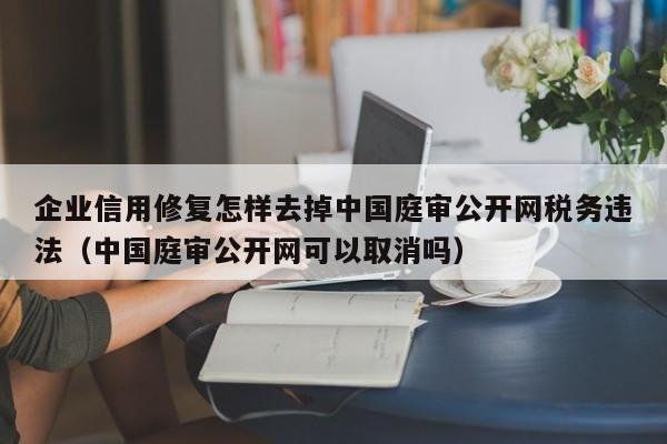 企业信用修复怎样去掉中国庭审公开网税务违法（中国庭审公开网可以取消吗）