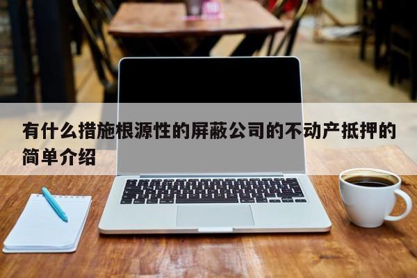 有什么措施根源性的屏蔽公司的不动产抵押的简单介绍