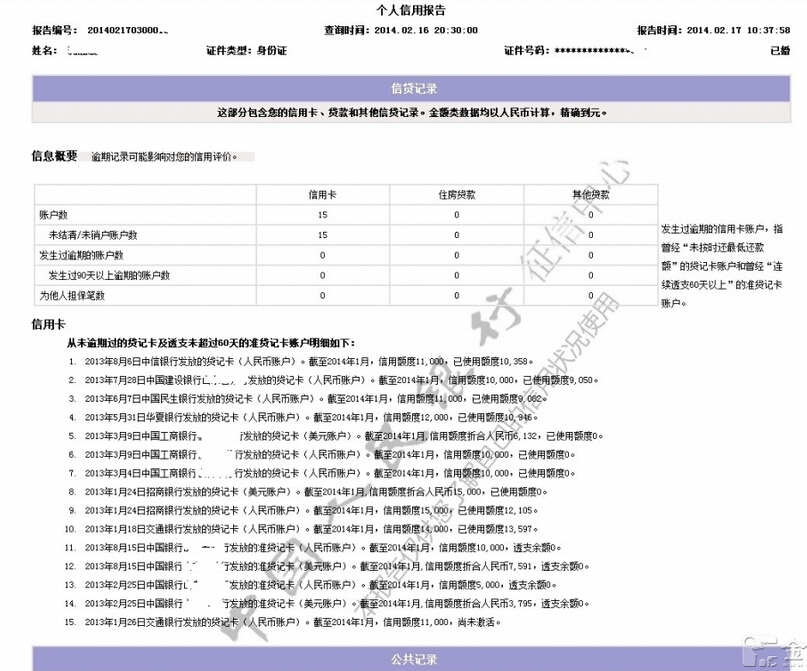企业信用修复个人征信修改申请表图片(个人征信修改申请如何填写)