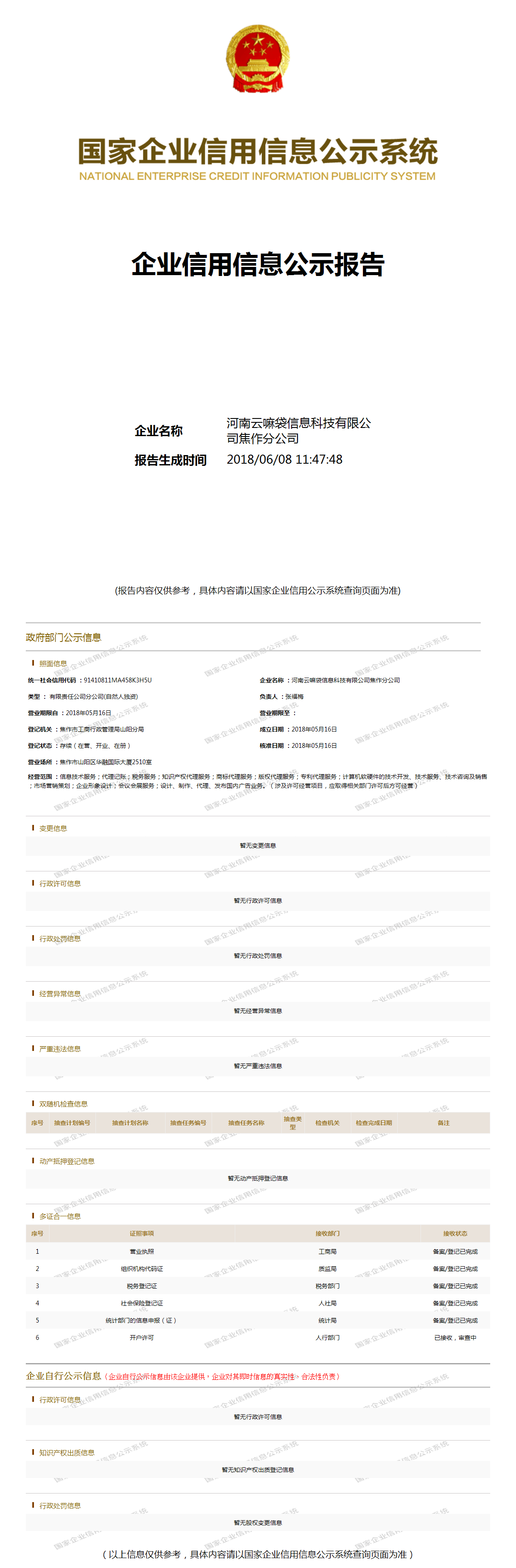 企业信用修复国家企业信用公示(全国)(国家企业信用公示全国刚弄完显示未公示对吗)